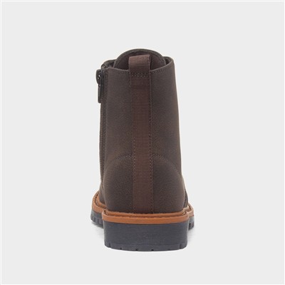 Perry Boys Brown Ankle Boot