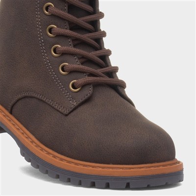 Perry Boys Brown Ankle Boot