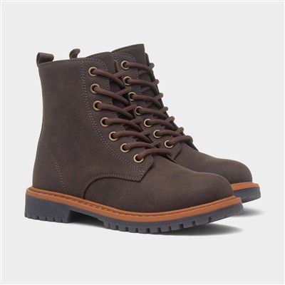 Perry Boys Brown Ankle Boot