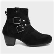Lilley Fleur Girls Black Ankle Boot (Click For Details)