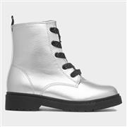 Lilley Junior Jill Girls Silver Ankle Boot (Click For Details)