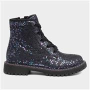 Lilley Junior Laura Girls Black Glitter Boot (Click For Details)