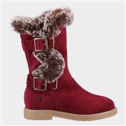 Hush Puppies Girls Mini Megan Boot in Red (Click For Details)