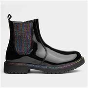 Lilley Olena Kids Black Patent Chelsea Boot (Click For Details)