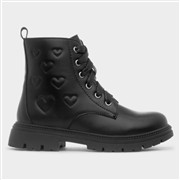 Lilley Junior Jacey Girls Black Lace Up Ankle Boot (Click For Details)