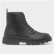 Lilley Junior Josie Girls Black Lace Up Ankle Boot (Click For Details)