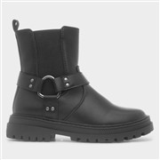 Lilley Junior Juliette Girls Black Zip Up Boot (Click For Details)