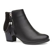 tesco black boots ladies