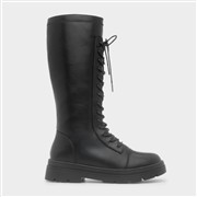 Little Diva Destiny Girls Black Knee High Boot (Click For Details)