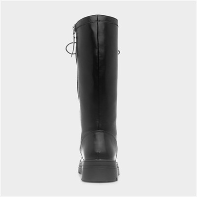 Destiny Girls Black Knee High Boot