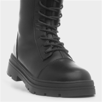 Destiny Girls Black Knee High Boot