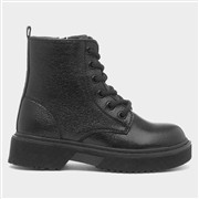 Happy Bee Girls Black Ankle Boot (Click For Details)