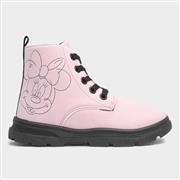 Minnie Mouse Kids Pink Lace Up Boot (Click For Details)