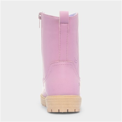 Pink Kids Character Ankle Boot