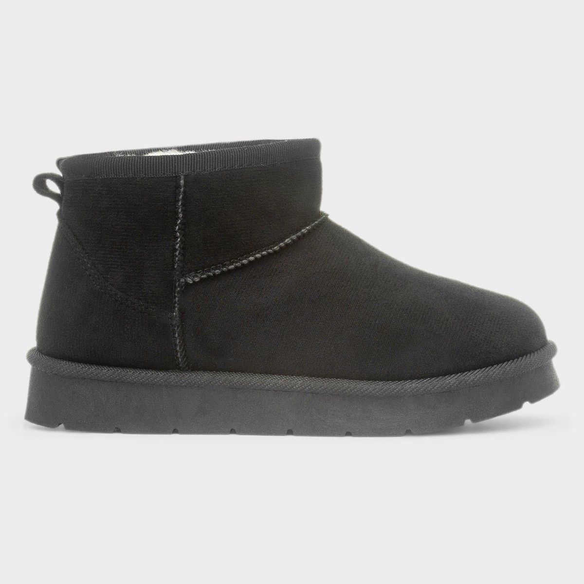 Edie Girls Black Ankle Slip On Boot