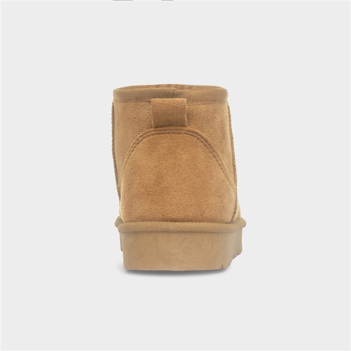 Edie Girls Chestnut Ankle Slip On Boot