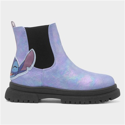 Vera Kids Purple Ankle Boot