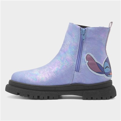 Vera Kids Purple Ankle Boot