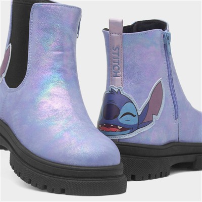 Vera Kids Purple Ankle Boot