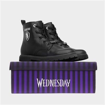 Kids Black Ankle Boot