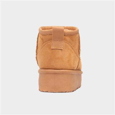 Victoria Girls Chestnut Ankle Boot