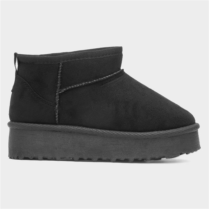 Victoria Girls Black Ankle Boot