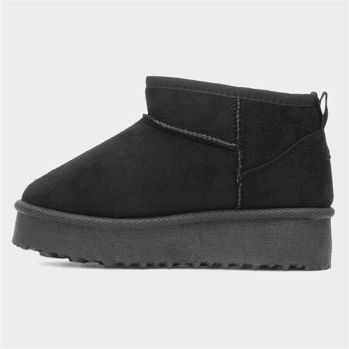 Victoria Girls Black Ankle Boot