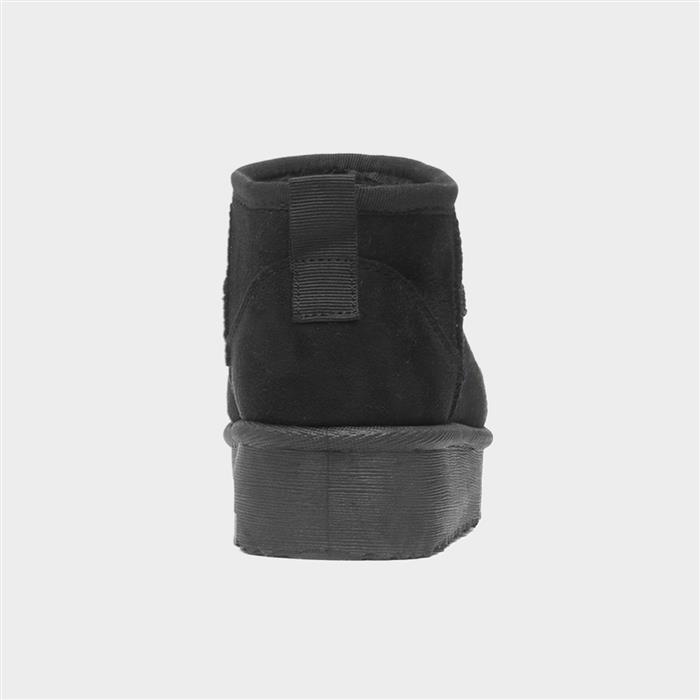 Victoria Girls Black Ankle Boot