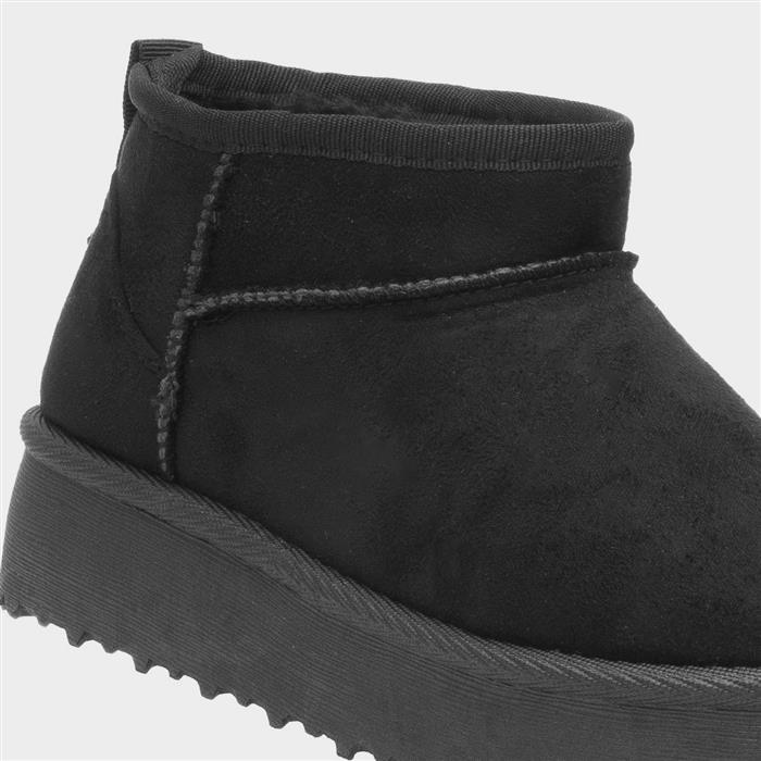 Victoria Girls Black Ankle Boot
