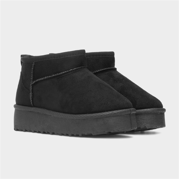 Victoria Girls Black Ankle Boot