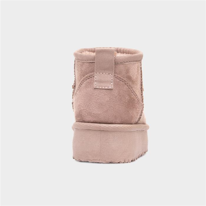 Victoria Girls Taupe Ankle Boot