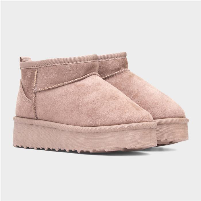 Victoria Girls Taupe Ankle Boot