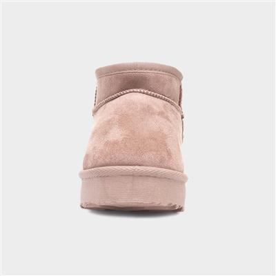 Victoria Girls Taupe Ankle Boot