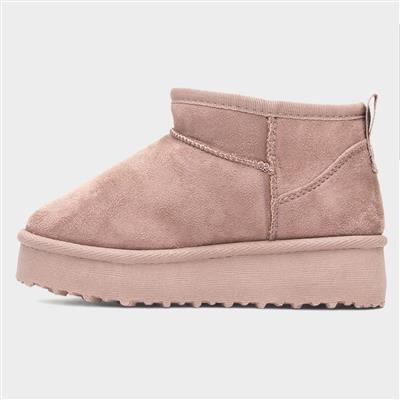 Victoria Girls Taupe Ankle Boot