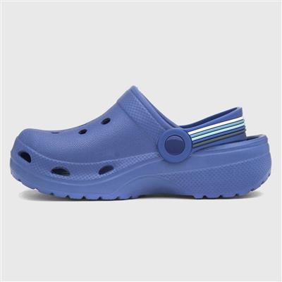 Poole Boys Royal Blue EVA Clog