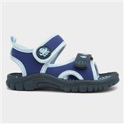 Walkright Boys Navy and Blue Easy Fasten Sandal (Click For Details)