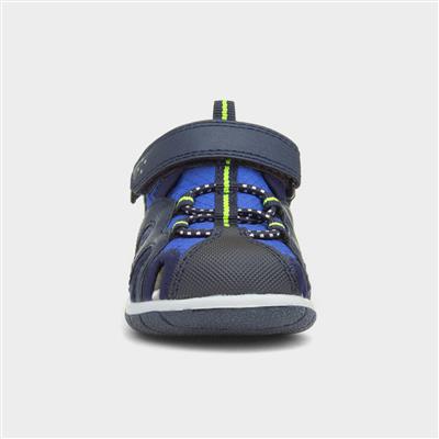 Arden Boys Navy Easy Fasten Sandal