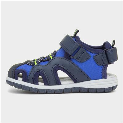 Arden Boys Navy Easy Fasten Sandal