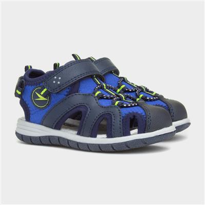 Arden Boys Navy Easy Fasten Sandal