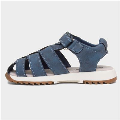 Hadleigh Boys Blue Closed Toe Sandal
