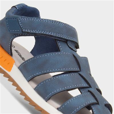 Hadleigh Boys Blue Closed Toe Sandal