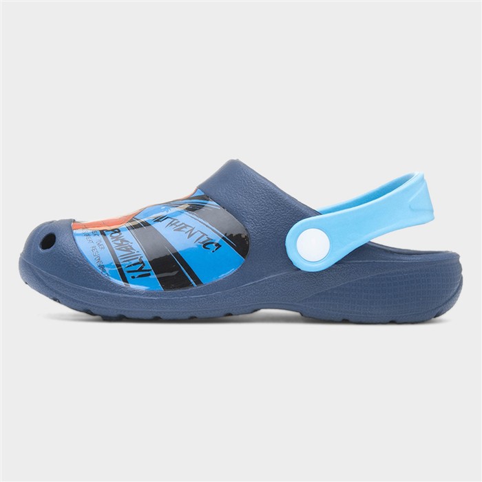 Parker Kids Blue Slip On EVA Clog