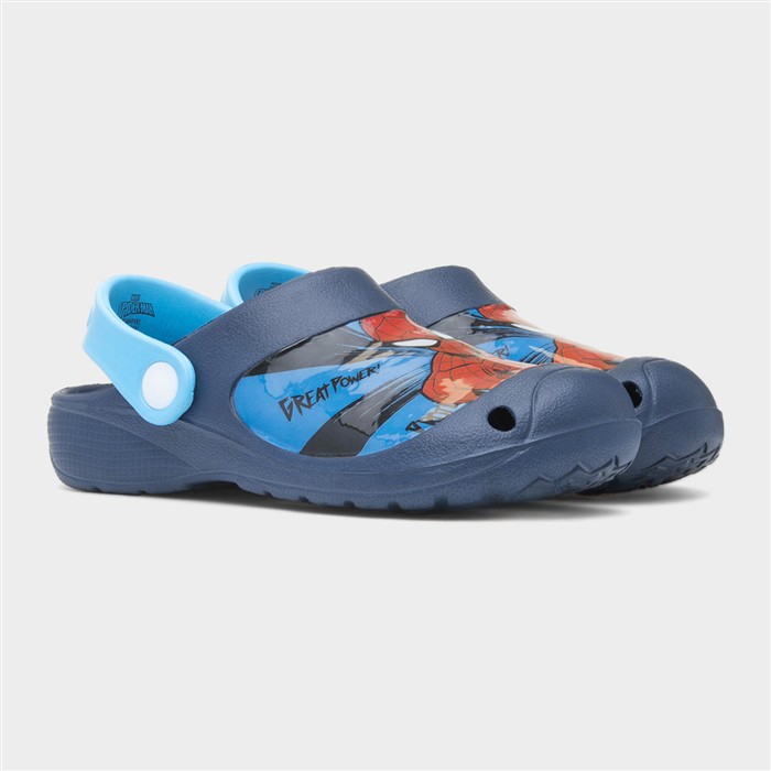 Parker Kids Blue Slip On EVA Clog