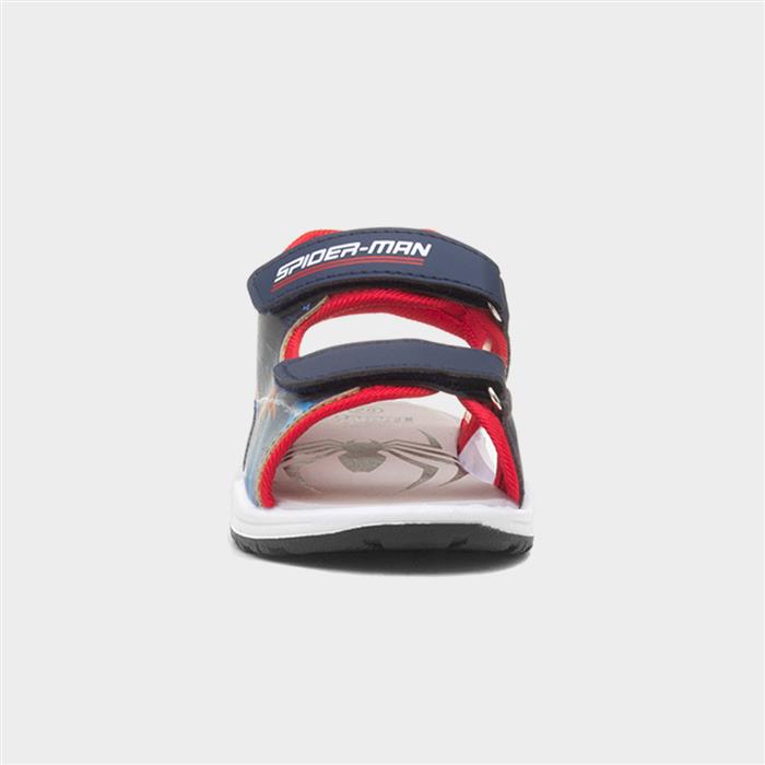 Webb Kids Navy Easy Fasten Sandal