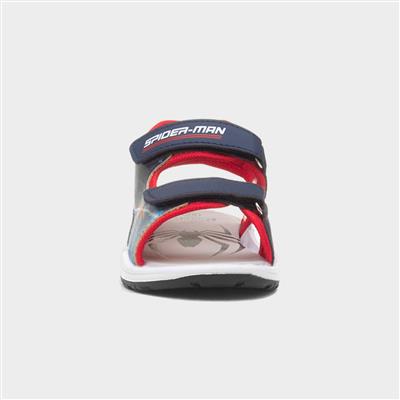 Webb Kids Navy Easy Fasten Sandal