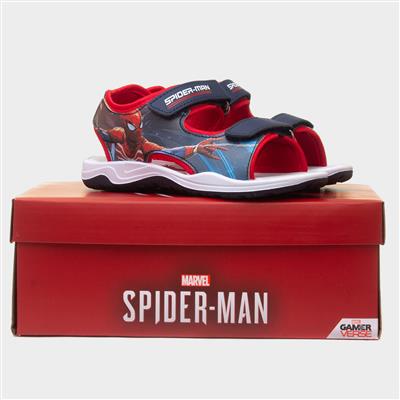 Webb Kids Navy Easy Fasten Sandal