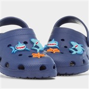 Kids Navy Shark Slip On EVA Clog (Click For Details)