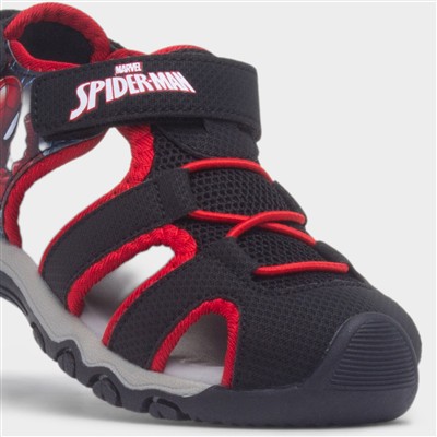 Kids Black Fisherman Sandal