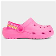 Girls Fuchsia Pink Clog (Click For Details)