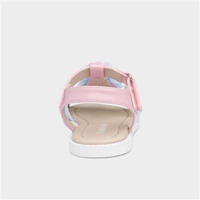 Ciara Girls Pastel Easy Fasten Sandals